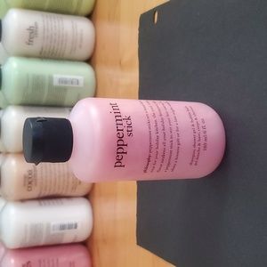 Philosophy Peppermint Stick, 6oz Shampoo, Shower Gel, & Bubble Bath for Unisex